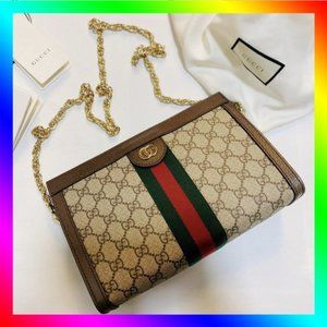 ✨Gucci✨ GG Ophidia Small Shoulder Bag Crossbody Bag Clutch Bag